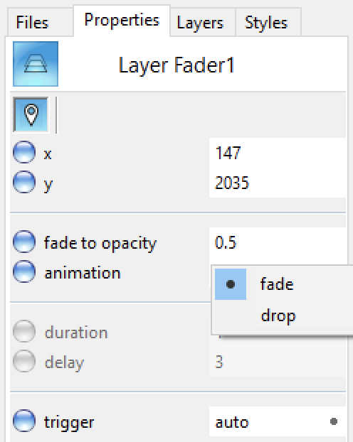 
 new icon tabs | properties palette